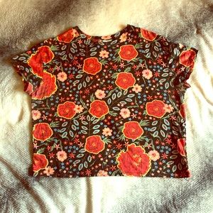 Zara printed tee